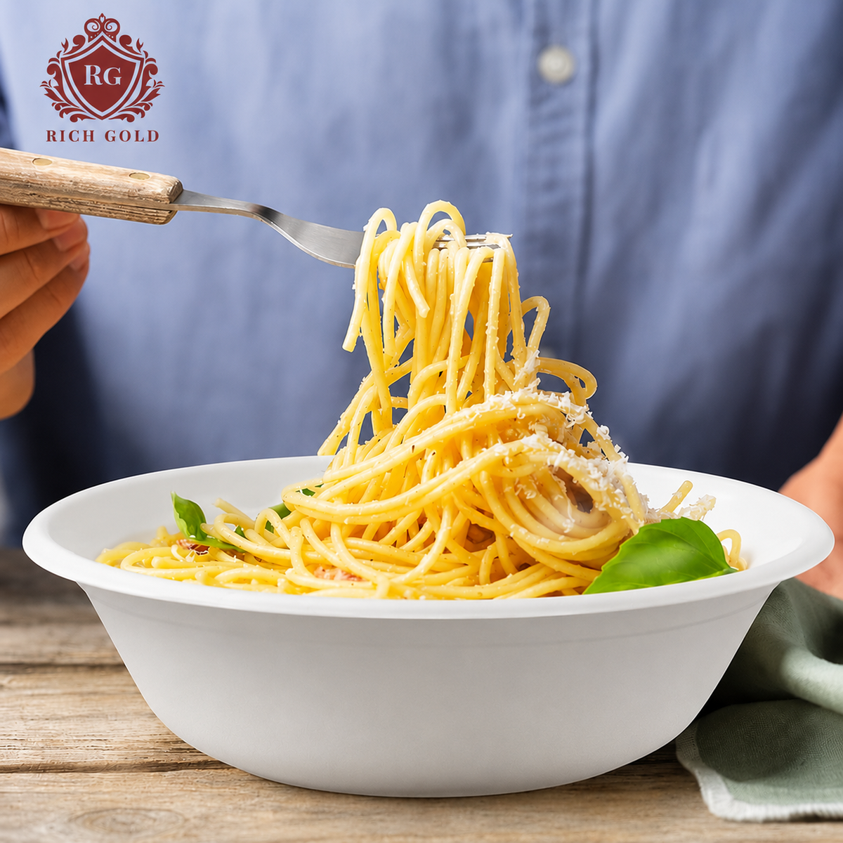 Bagasse Bowls (240ml) | Heavy-Duty Food Container