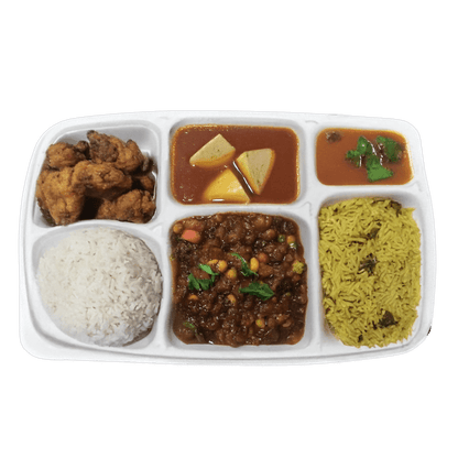 6-Compartment Food Tray
