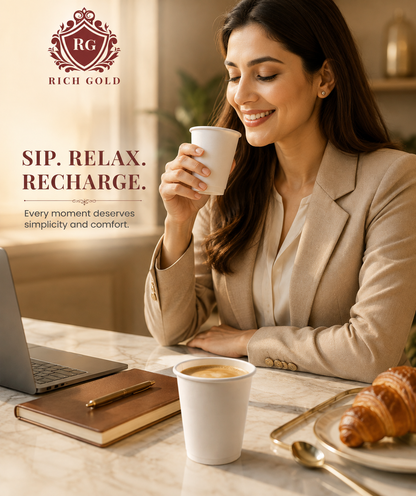 7 oz Single Wall Paper Cup pack of 50
