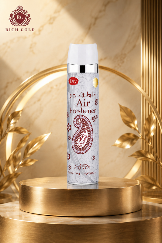 Nabeel Taj Ehen Dry Air Freshener – Premium Floral Arabic Fragrance Spray (300ml) 6 Pieces Pack